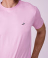Crocodile Crew Neck T Shirt Rose Shadow