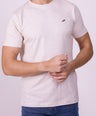 Crocodile Crew Neck  Action Fit Hs T Shirt White-Vapous Gray