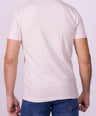 Crocodile Crew Neck  Action Fit Hs T Shirt White-Vapous Gray