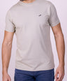 Crocodile Crew Neck  Action Fit Hs T Shirt Charcoal
