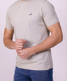 Crocodile Crew Neck  Action Fit Hs T Shirt Charcoal