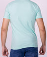 Crocodile Crew Neck  Action Fit Hs T Shirt Green - Biscay Green