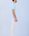 Crocodile Crew Neck  Action fit HS-Sky Blue