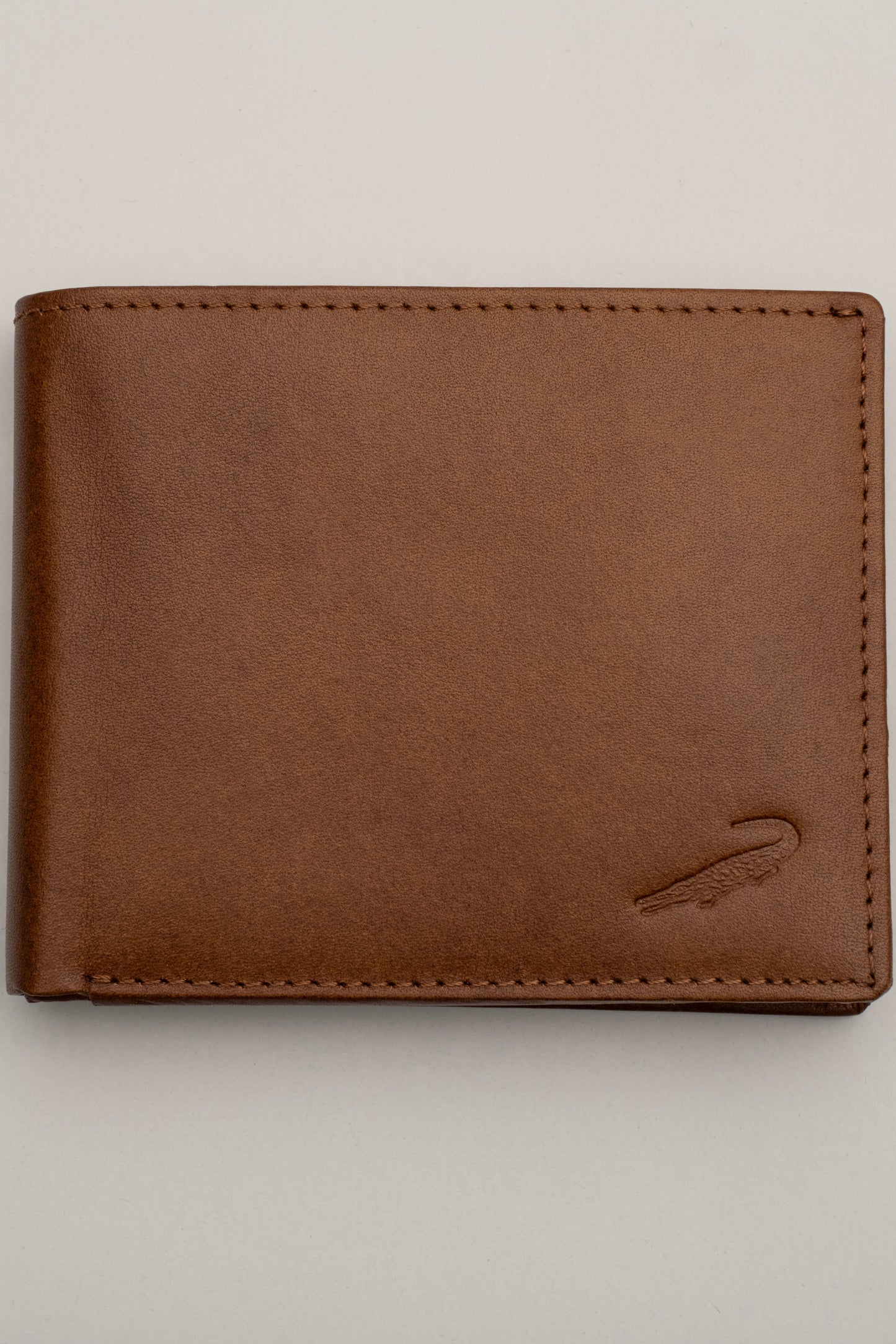 Crocodile Wallet-Brown