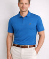 Crocodile Pima Polo Slim Fit HS T-Shirt Methly Blue