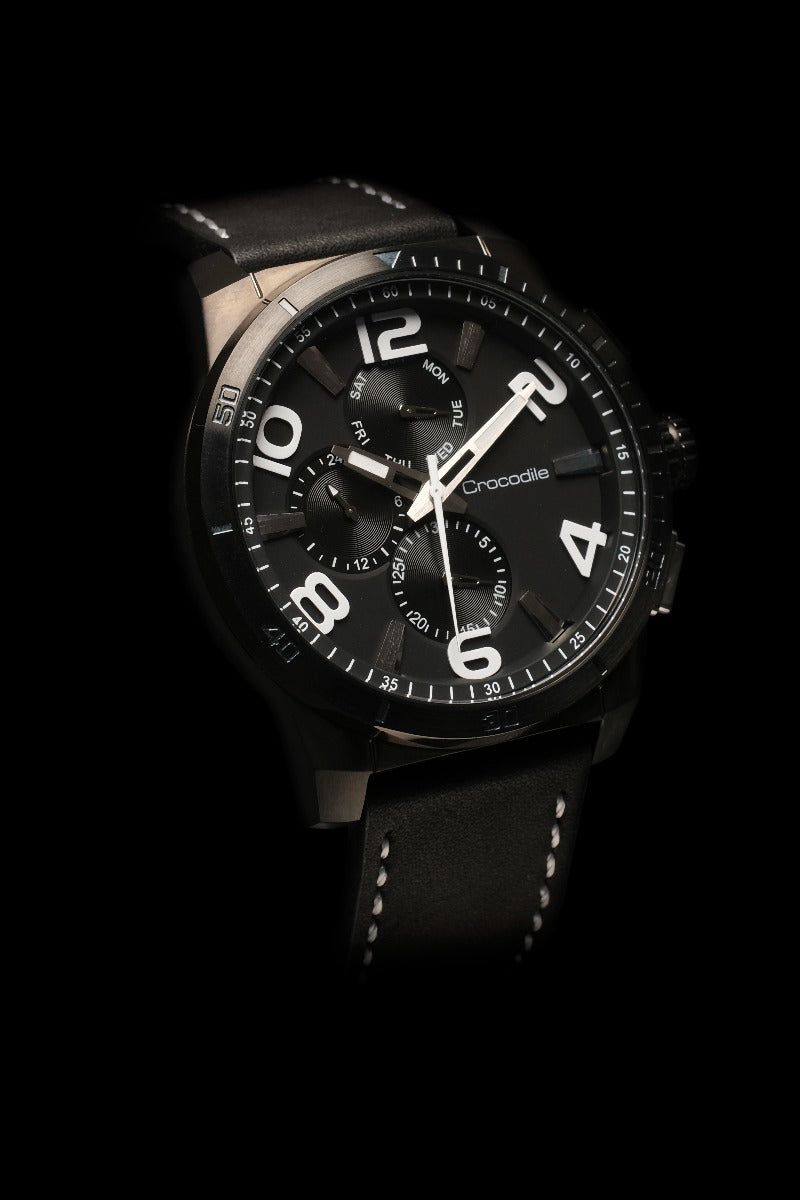 Chronograph Watch With Day Function