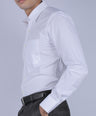 Formal Dobby Shirt - White