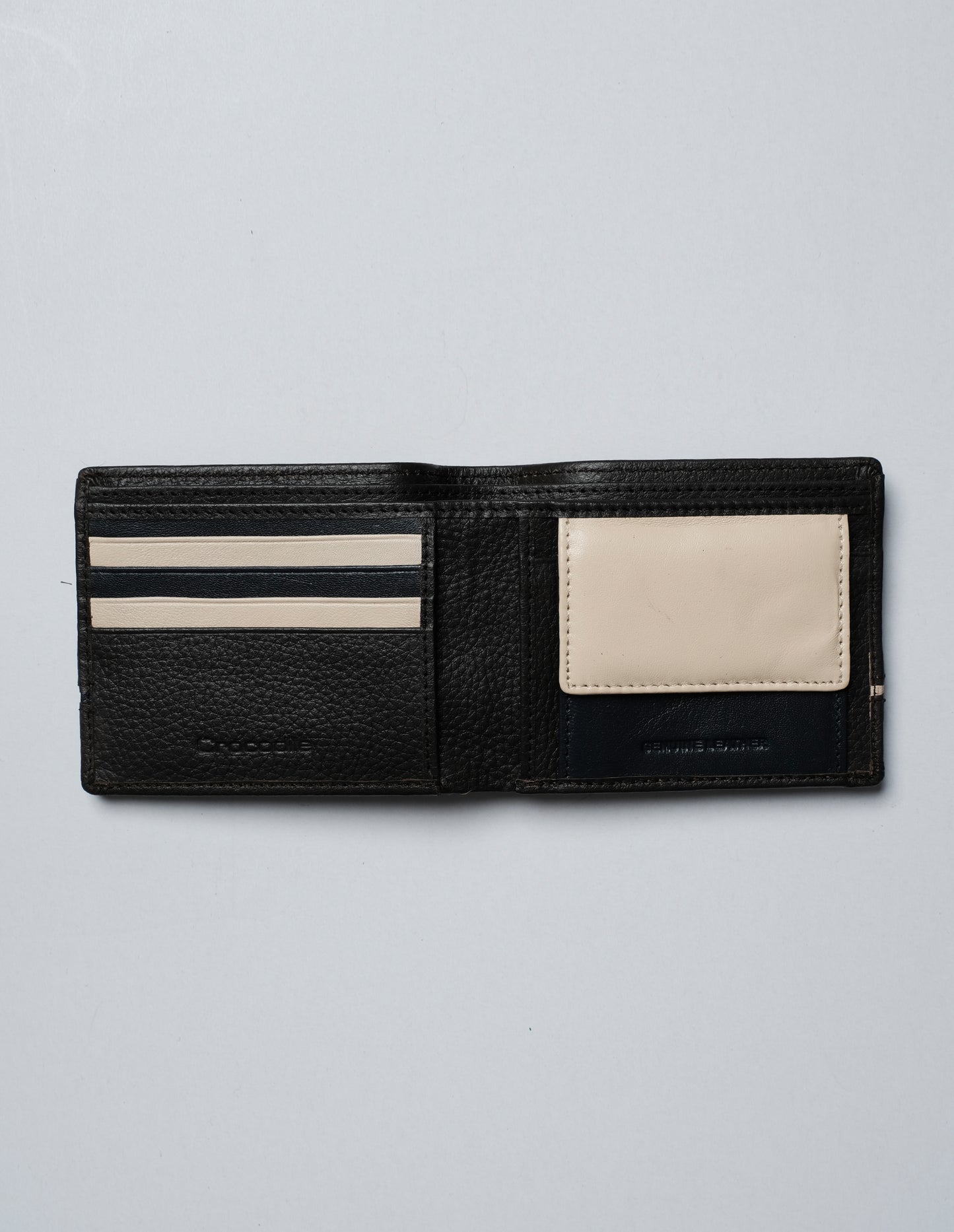 Bifold Leather wallet - Brown
