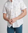 Sport Fit Short Sleeves-Casual Shirts-Vista Blue