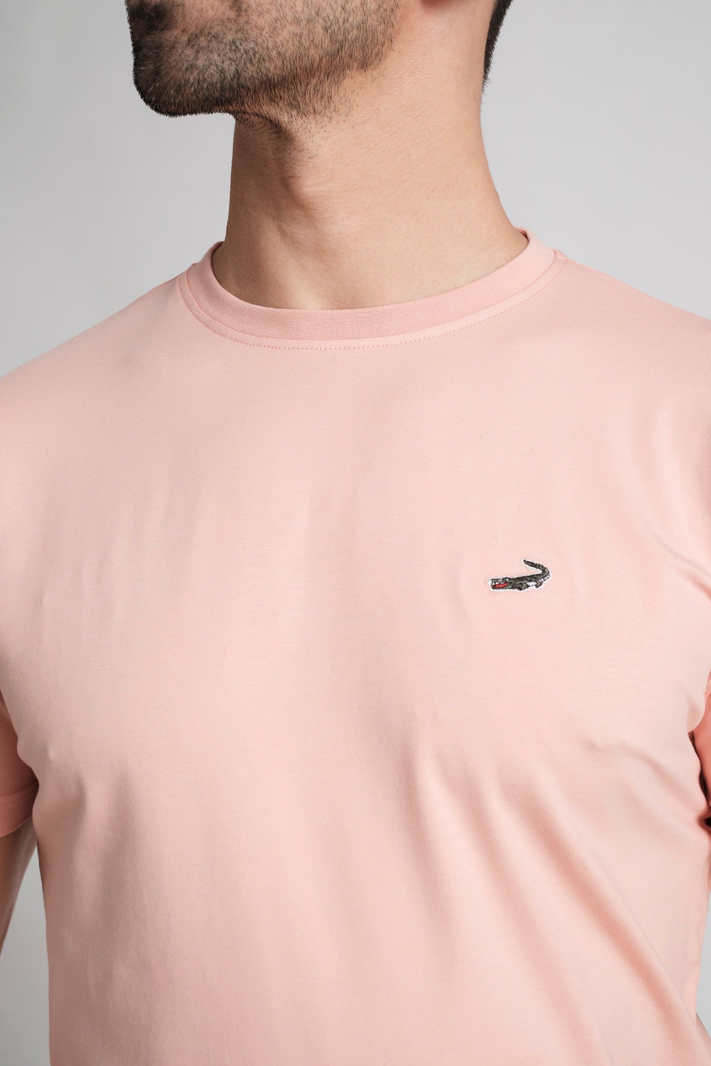 Single Jersey Verve Tee Action Fit - Peach Pearl