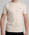 Single Jersey Verve Tee Action Fit - Bleached Sand